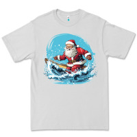 Dove Grey happy santa Premium Tee - Unal Design
