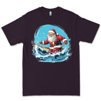 Plum happy santa Premium Tee - Unal Design