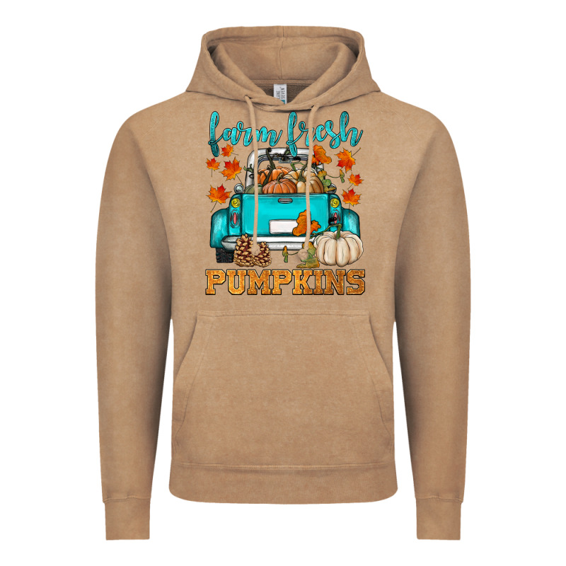 Farm Fresh Pumpkins Vintage Hoodie by HRA Design Shop | Teevron