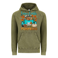 Vintage Olive farm fresh pumpkins Vintage Hoodie - HRA Design Shop