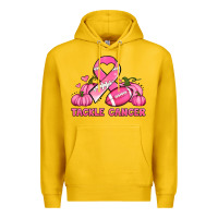 Lemon tackle cancer pumpkins football and ribbon breast cancer awareness Premium Hoodie - Jasminsmagicworld