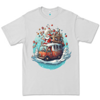 Dove Grey happy santa Premium Tee - Unal Design