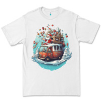White happy santa Premium Tee - Unal Design