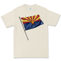 Bone arizona flag Premium Tee - BarkalooDesign