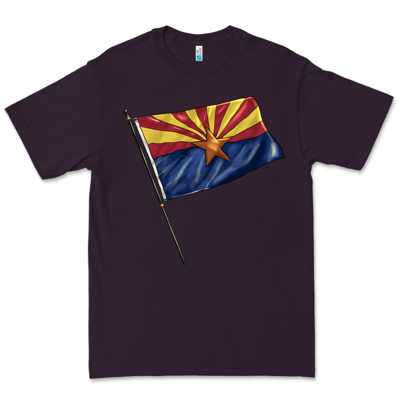 Arizona Flag Premium Tee by BarkalooDesign | Teevron