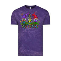Cloud Purple autism Gnome Vintage Tee - CowhideDigitalArt