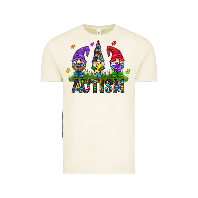 Autism Gnome Vintage Tee by CowhideDigitalArt | Teevron