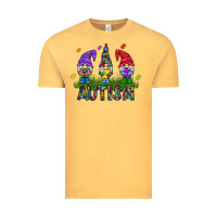 Vintage Mustard autism Gnome Vintage Tee - CowhideDigitalArt