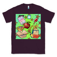 Plum school seamless pattern Classic Tee - BundleAndBundleShop