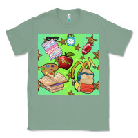 Sage school seamless pattern Classic Tee - BundleAndBundleShop