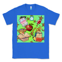 True Royal school seamless pattern Classic Tee - BundleAndBundleShop