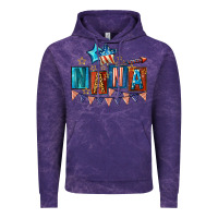 Cloud Purple American Nana 4th of july Vintage Hoodie - CowGirlArtShop