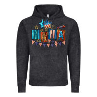 Vintage Black American Nana 4th of july Vintage Hoodie - CowGirlArtShop