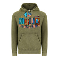 Vintage Olive American Nana 4th of july Vintage Hoodie - CowGirlArtShop