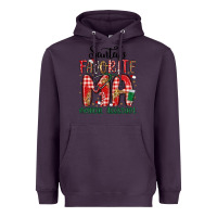 Plum santa favorite medical assistant Heavyweight Hoodie - MaliasSmallBusiness