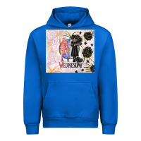 Cobalt gothic girl and colorful girl best friends with ro Urban Hoodie - TumblerDesignByShophia