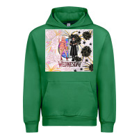 Emerald gothic girl and colorful girl best friends with ro Urban Hoodie - TumblerDesignByShophia