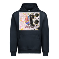 Navy gothic girl and colorful girl best friends with ro Urban Hoodie - TumblerDesignByShophia