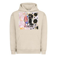 Pigment French Oak gothic girl and colorful girl best friends with ro Urban Hoodie - TumblerDesignByShophia
