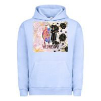 Pigment Grape Ice gothic girl and colorful girl best friends with ro Urban Hoodie - TumblerDesignByShophia