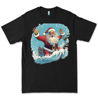 Black happy santa Premium Tee - Unal Design