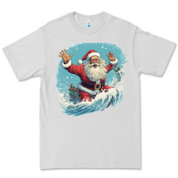 Dove Grey happy santa Premium Tee - Unal Design