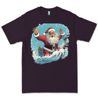 Plum happy santa Premium Tee - Unal Design