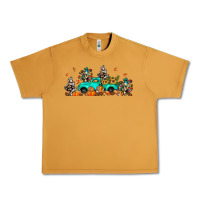Peanut Butter fall cactus pumpkin truck Urban Heavy Tee - JahusDesignShop