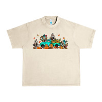 Sandshell fall cactus pumpkin truck Urban Heavy Tee - JahusDesignShop