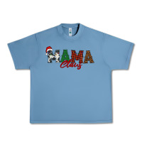 Pebble Blue mama claus Urban Heavy Tee - BarkalooDesign