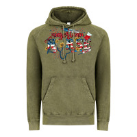 Vintage Olive American Nurse 4th of July Vintage Hoodie - CowGirlArtShop