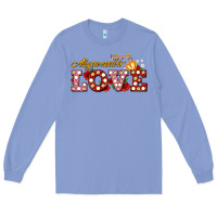 Colony Blue all you need is love Long Sleeve Tee - AdoDesignShop
