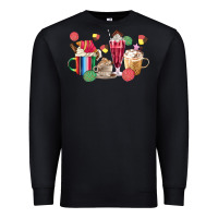 Black mexico dessert coffee cups Premium Sweatshirt - MaliasSmallBusiness