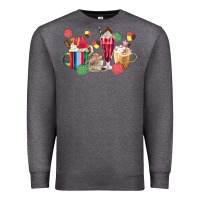 Charcoal Heather mexico dessert coffee cups Premium Sweatshirt - MaliasSmallBusiness