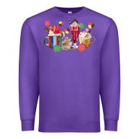 Purple mexico dessert coffee cups Premium Sweatshirt - MaliasSmallBusiness
