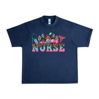Navy nurse with race and oto equipment Urban Heavy Tee - AdoDesignShop