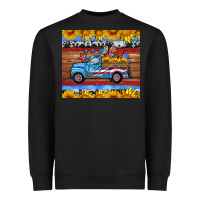 Black american truck tumbler Heavyweight Sweatshirt - HRA Design Shop