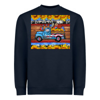 Navy american truck tumbler Heavyweight Sweatshirt - HRA Design Shop