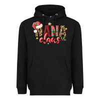 Black nana claus Heavyweight Hoodie - MaliasSmallBusiness