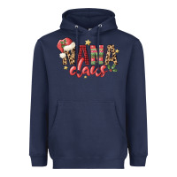 Navy nana claus Heavyweight Hoodie - MaliasSmallBusiness