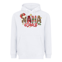 White nana claus Heavyweight Hoodie - MaliasSmallBusiness