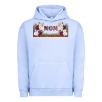 Pigment Grape Ice mom burgundy flowers with leopard Urban Hoodie - TumblerDesignByShophia