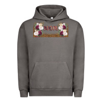 Pigment Tornado mom burgundy flowers with leopard Urban Hoodie - TumblerDesignByShophia