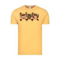 Vintage Mustard mexico gnomes Vintage Tee - HRA Design Shop