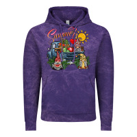 Cloud Purple summer Vintage Hoodie - SublimationCraftShop
