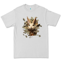 Dove Grey bad rabbit Premium Tee - Unal Design