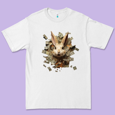 Bad Rabbit Premium Tee Designed By Unal Design