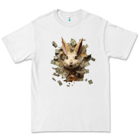 White bad rabbit Premium Tee - Unal Design