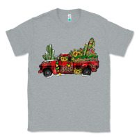 Heather Grey christmas truck Classic Tee - JahusDesignShop