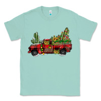 Seafoam christmas truck Classic Tee - JahusDesignShop